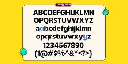 Chalty Font Poster 6