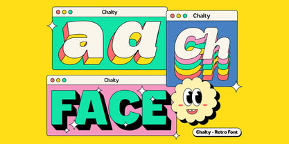 Chalty Font Poster 2