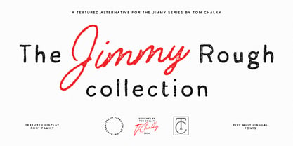 TC Jimmy Rough Font Poster 1