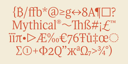 Gart Serif Font Poster 9