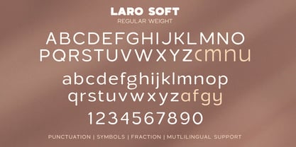 Laro Soft Font Poster 12
