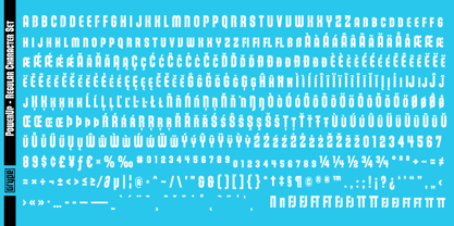 PowerUp Font Poster 8