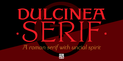 Dulcinea Serif Police Poster 1