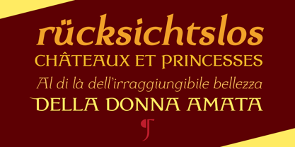 Dulcinea Serif Font Poster 2