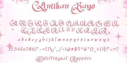 Antikan Rayo Font Poster 5