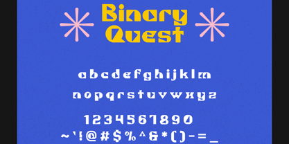 Binary Quest Fuente Póster 10