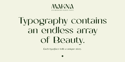 Makna Font Poster 6