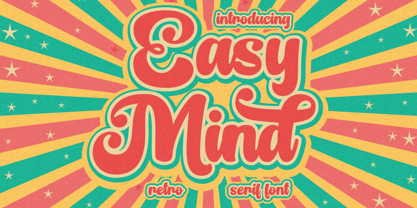 Easy Mind Font Poster 1