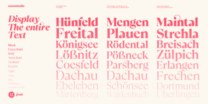 Callisen Font Poster 4