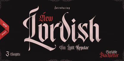 Lordish Font Poster 1