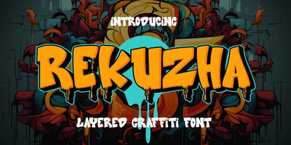 Rekuzha Font Poster 1