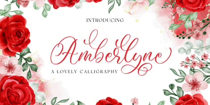 Amberlyne Font Poster 1