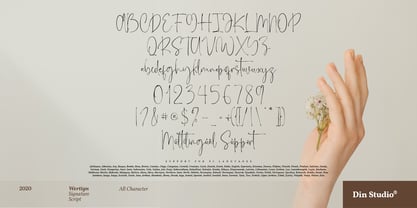 Wertign Font Poster 6