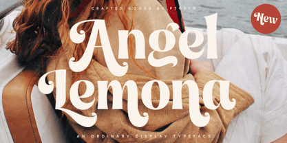 Angel Lemona Font Poster 1