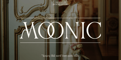 MOONIC Font Poster 1