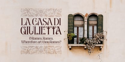 Romancio Font Poster 2