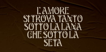 Romancio Font Poster 5