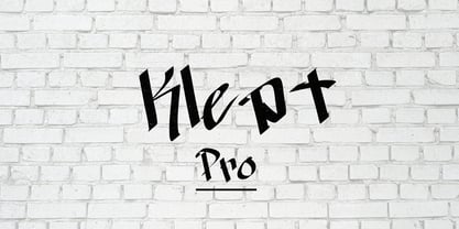 Klept Pro Font Poster 1