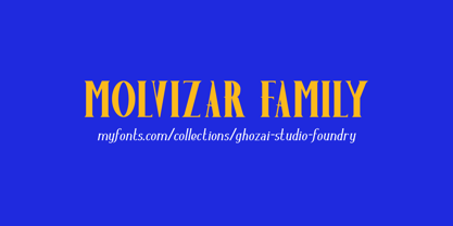 Molvizar Font Poster 7