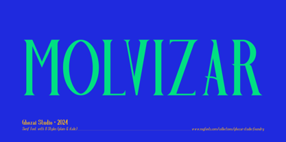 Molvizar Font Poster 1