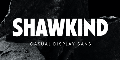 Shawkind Font Poster 1