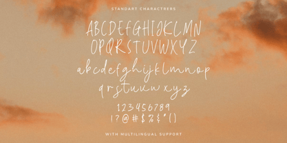 Blind Ambition Font Poster 4