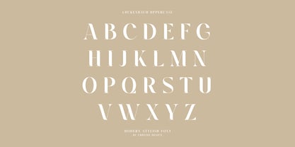 Luckenbach Font Poster 3