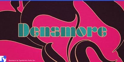 Densmore Font Poster 1