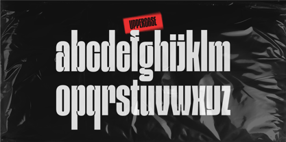 Condenso Font Poster 12