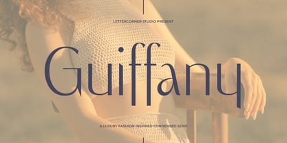 Guiffany Font Poster 1