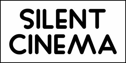 Silent Cinema JNL Font Poster 2