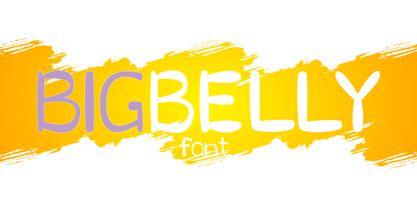 Bigbelly Font Poster 1