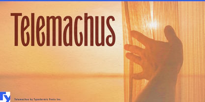 Telemachus Font Poster 1