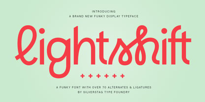 Lightshift Font Poster 1