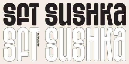 SFT Sushka Font Poster 1