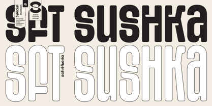 SFT Sushka Font Poster 1