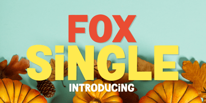 Fox Single Font Poster 1