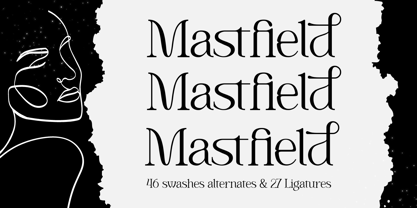 Mastfield Font Poster 1