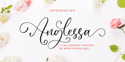 Anglessa Font Poster 1