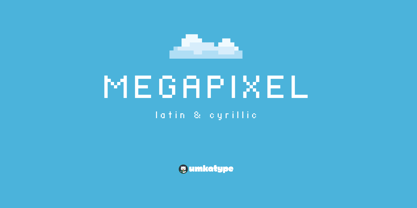 Megapixel Font Poster 9