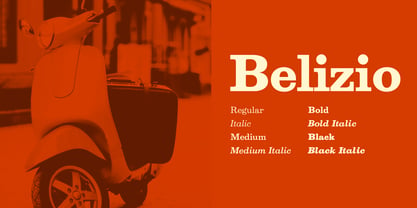 Belizio Font Poster 7