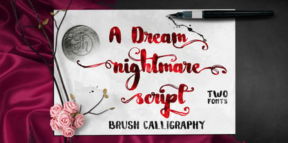 Dream Nightmare Font Poster 1