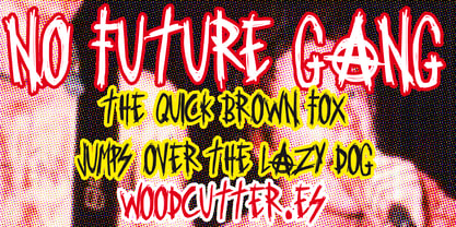 No Future Gang Police Affiche 2