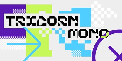 Tricorn Mono Font Poster 1