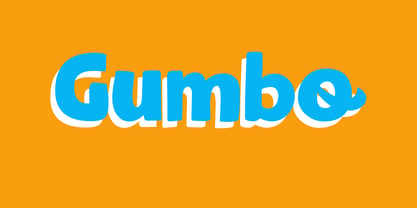Gumbo Font Poster 1