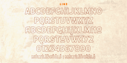 The Landstone Font Poster 10