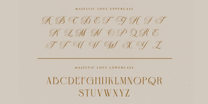 Majestic Love Font Poster 9