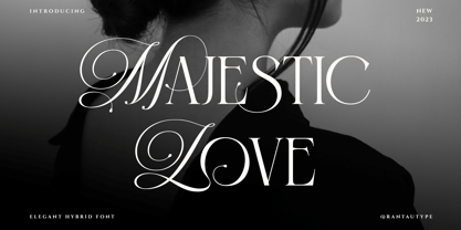 Majestic Love Font Poster 1