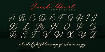 Jianshi Hearth Font Poster 12