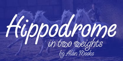 Hippodrome Font Poster 3